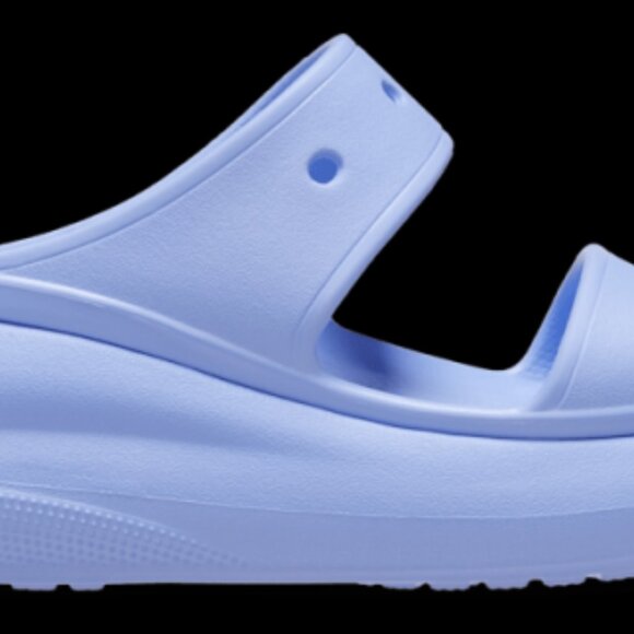 CROCS CRUSH SANDAL IN MOON JELLY - Picture 2 of 4